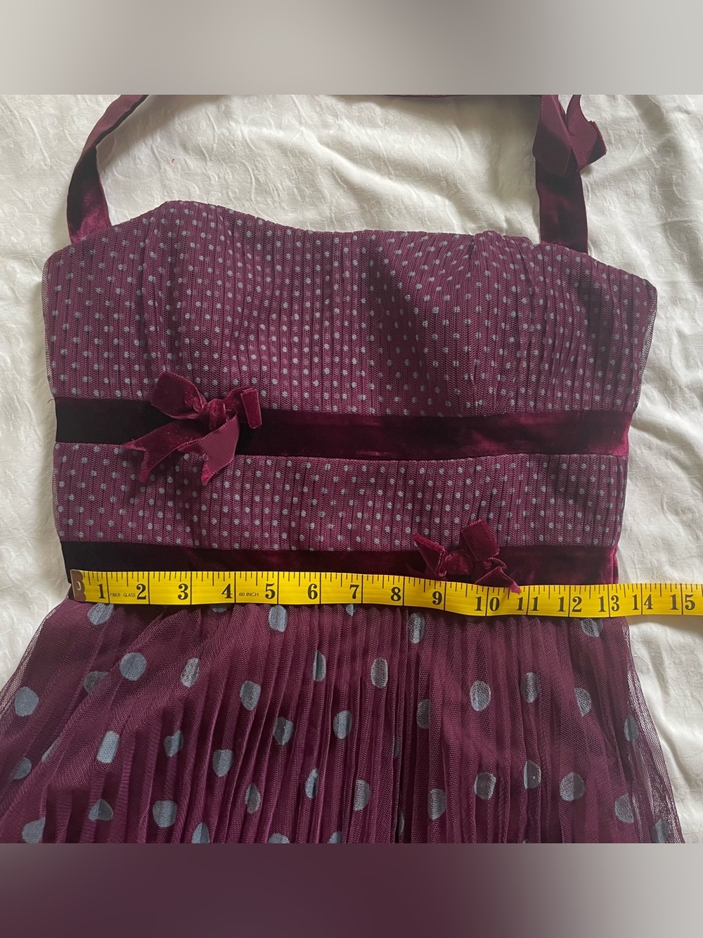 Betsey Johnson Polka Dot Dress 6 - Picture 7 of 10